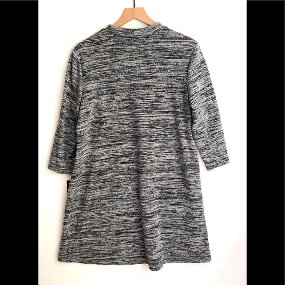 NWT Tiana B. Black 3/4 Sleeve Shift Dress, Sz 16 - Picture 9 of 11